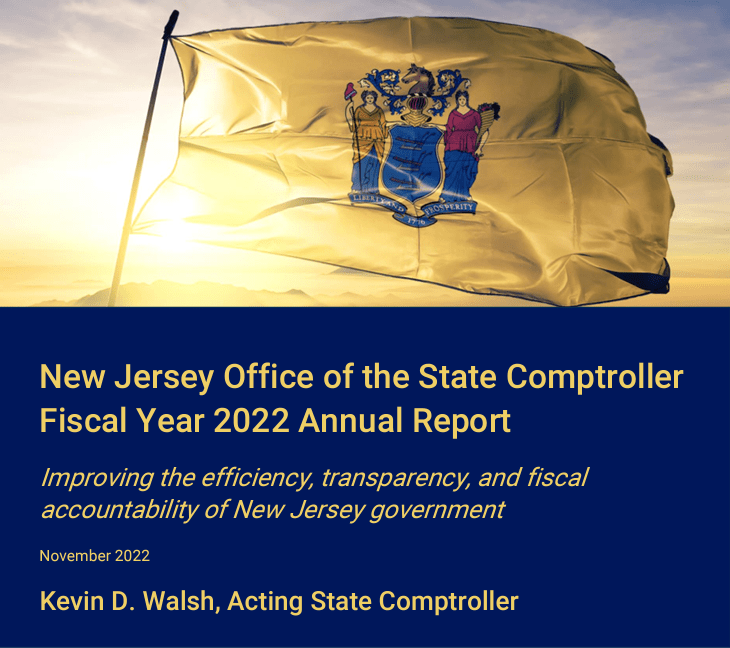 NJ Office of the State Comptroller Annual Reports